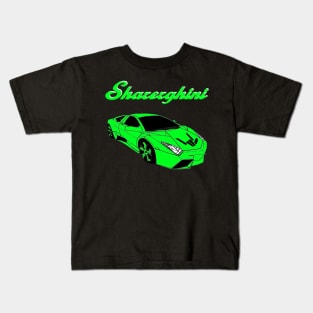 sharerghini green Kids T-Shirt